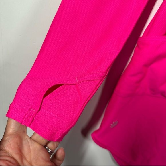 Athleta Hooded Swimsuit Cover-Up‎ Women's XXS Pink Long Sleeve Beach Swim Tunic - Picture 2 of 8